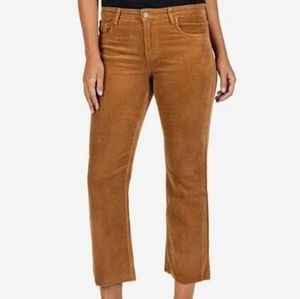 Kut from Kloth Corduroy Ankle Flare Kelsey Jean 16
